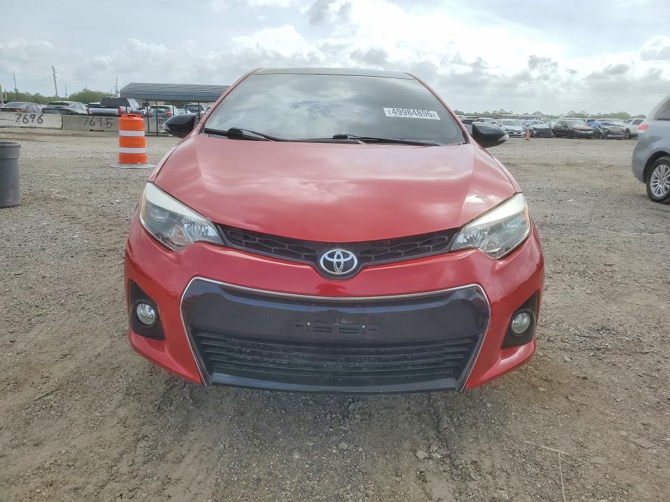 2014 Toyota Corolla VIN 5YFBURHE6EP024382 COPART salvage auction — REAR END, TX - SALVAGE VEHICLE TITLE, sold $1,750 on 2026-07-23 (photo 5)