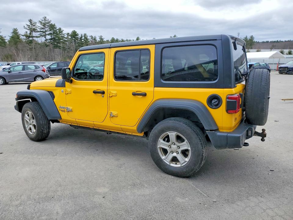 2018 Jeep Wrangler Unlimited VIN 1C4HJXDN4JW318975 COPART salvage auction — Normal Wear, FL - CERTIFICATE OF TITLE, sold $8,500 on 2026-06-24 (photo 2)