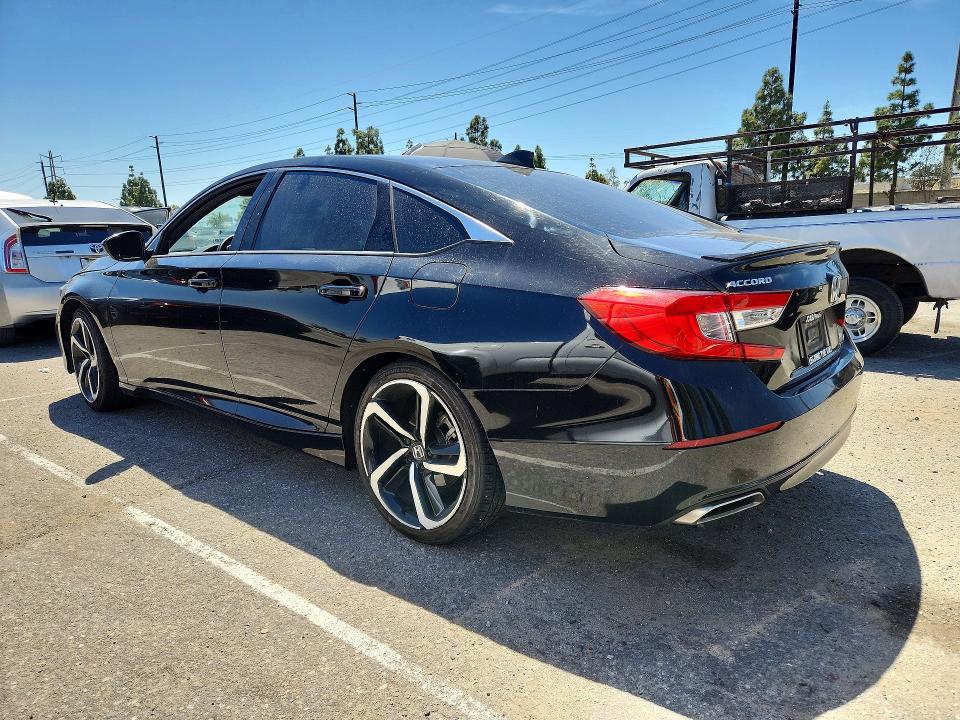 2020 Honda Accord VIN 1HGCV1F32LA139987 COPART salvage auction — SIDE, CA - SALVAGE CERTIFICATE, sold $8,800 on 2026-07-30 (photo 2)