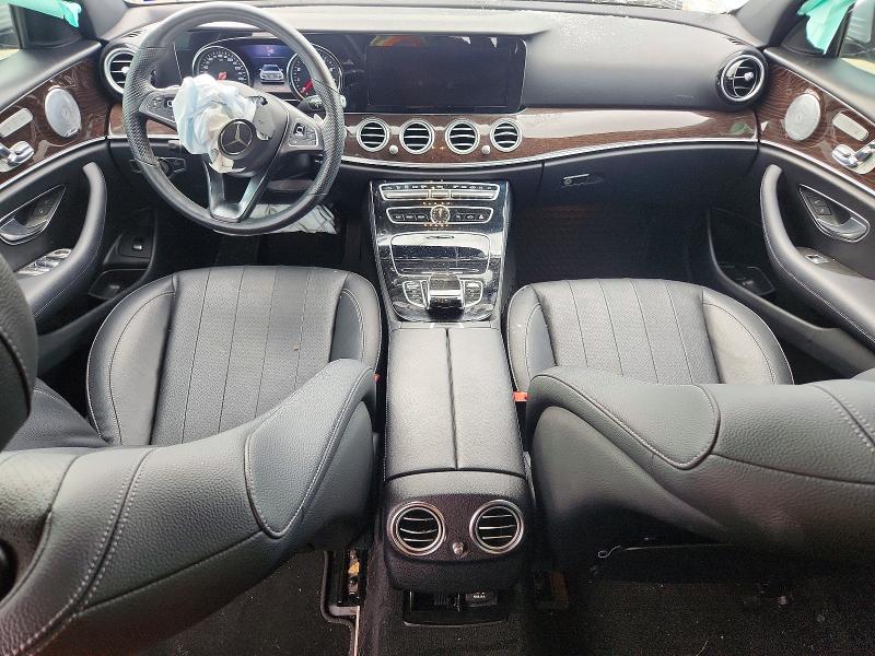 2018 Mercedes-benz E-class VIN WDDZH6GB5JA375491 COPART salvage auction — FRONT END, Tx - Salvage Vehicle Title, sold $7,500 on 2026-07-08 (photo 8)