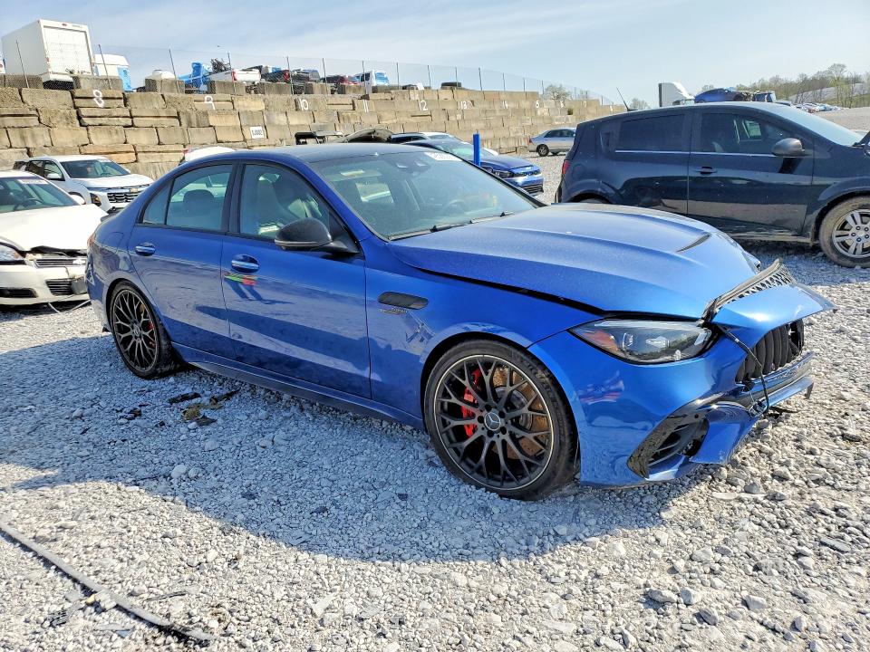 2024 Mercedes-benz C-klasse VIN W1KAF8AB6RR237074 COPART salvage auction — FRONT END, Ky - Cert Of Title-Salvage, sold $13,700 on 2026-07-31 (photo 4)