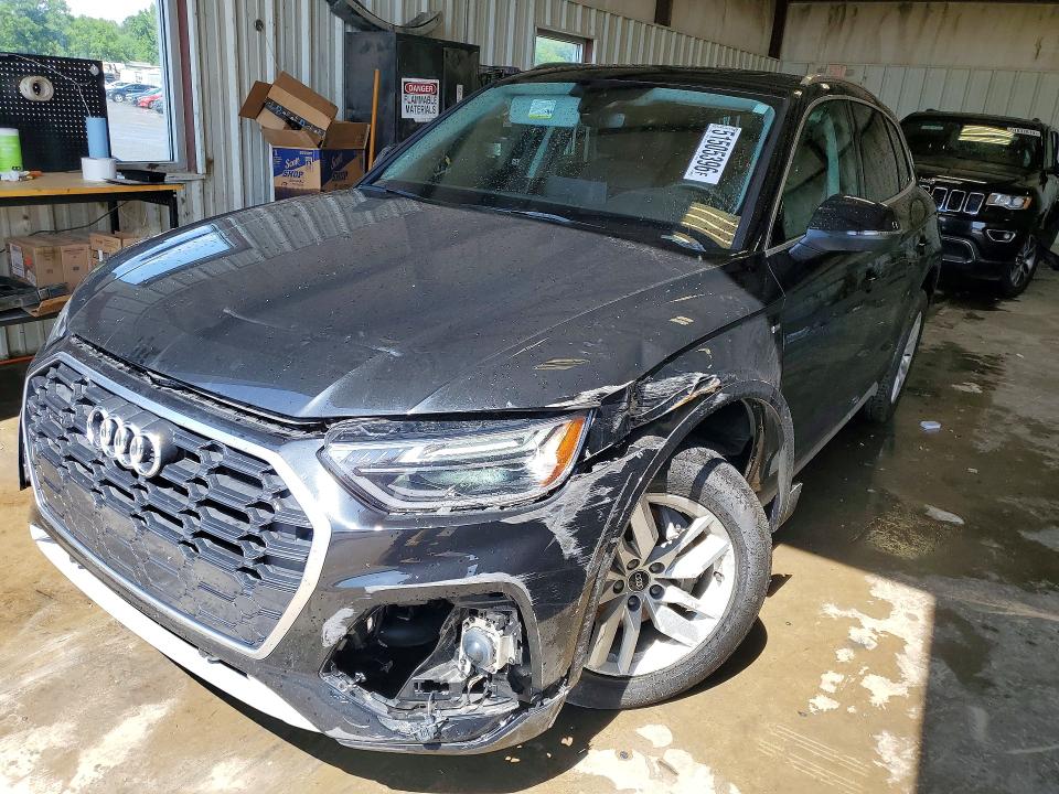 2023 Audi Q5 VIN WA1GAAFY5P2025693 COPART salvage auction — FRONT END, Id - Salvage Certificate Of Title, sold $11,800 on 2026-07-15 (photo 1)
