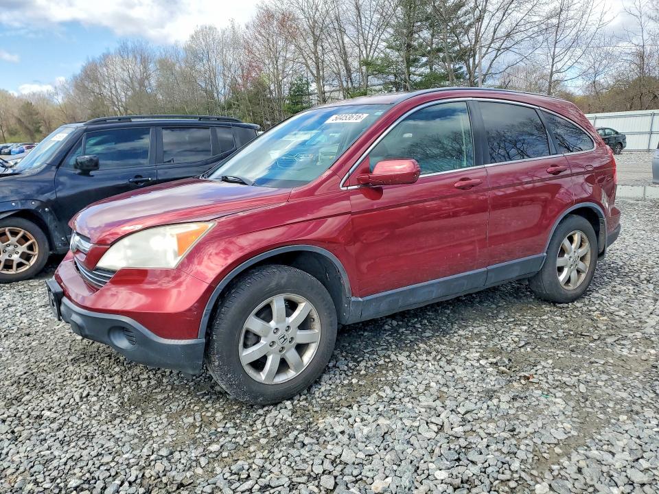 2007 Honda Cr-v VIN JHLRE48717C034977 COPART salvage auction — FRONT END, MA - CERT OF TITLE-RECONSTRCTD COLL, sold $1,350 on 2026-07-17 (photo 1)