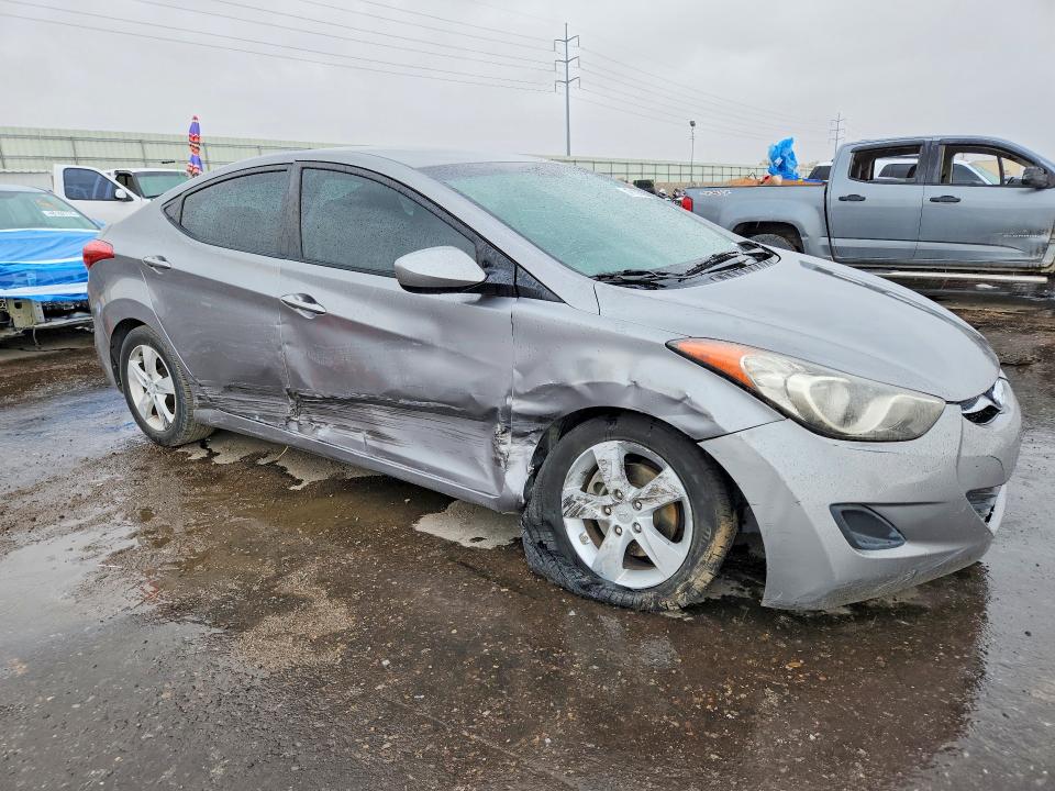 2011 Hyundai Elantra VIN KMHDH4AE4BU162359 COPART salvage auction — FRONT END, Nm - Cert Of Title-Salvage, sold $550 on 2026-07-13 (photo 4)