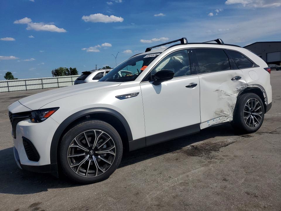 2025 Mazda Cx-70 VIN JM3KJEHA3S1111307 COPART salvage auction — SIDE, Nc - Salvage Certificate Of Title, sold $18,100 on 2026-07-14 (photo 1)
