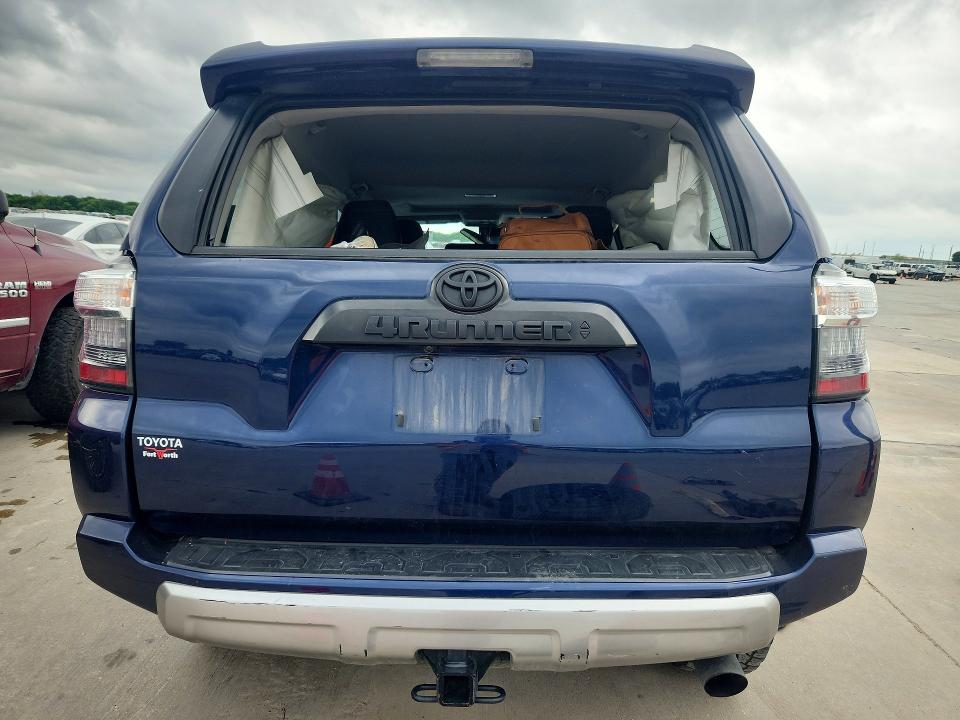 2023 Toyota 4runner VIN JTERU5JR0P6188902 COPART salvage auction — FRONT END, Tx - Salvage Vehicle Title, sold $3,200 on 2026-07-09 (photo 6)