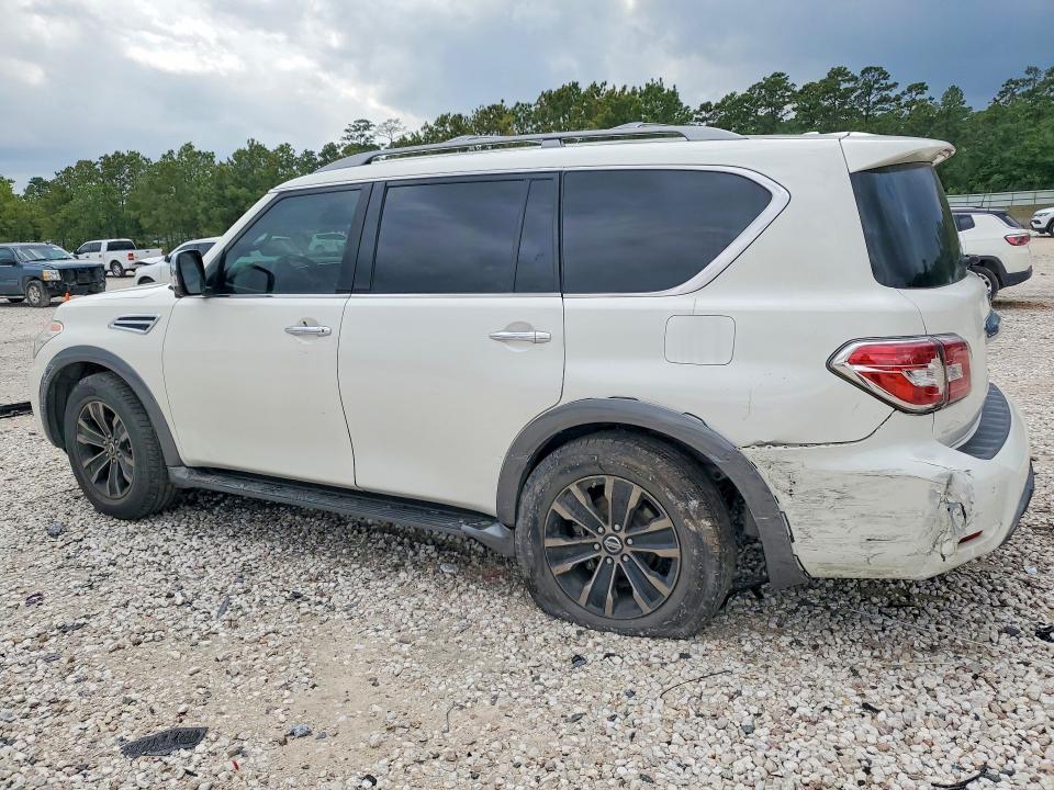 2017 Nissan Armada VIN JN8AY2NF5H9304071 COPART salvage auction — REAR END, Tx - Cert Of Title-Rebuilt Salvage, sold $6,700 on 2026-07-07 (photo 2)