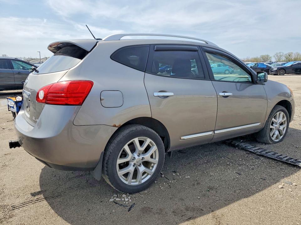 2011 Nissan Rogue VIN JN8AS5MVXBW660455 COPART salvage auction — UNDERCARRIAGE, In - Cert Of Title-Salvage Title, sold $425 on 2026-07-20 (photo 3)