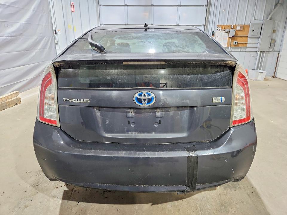 2014 Toyota Prius VIN JTDKN3DU0E0359686 COPART salvage auction — NORMAL WEAR, Tx - Salvage Vehicle Title, sold $925 on 2026-07-30 (photo 6)