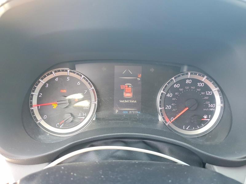 2021 Toyota Highlander VIN 5TDZZRAH4MS060808 COPART salvage auction — FRONT END, Fl - Cert Of Title Slvg Rebuildable, sold $9,200 on 2026-07-08 (photo 9)