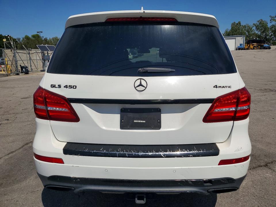 2018 Mercedes-benz Gls VIN 4JGDF6EEXJB113625 COPART salvage auction — NORMAL WEAR, Ca - Dis/Dlr/Exp Only Clean Title, sold $7,000 on 2026-07-02 (photo 6)