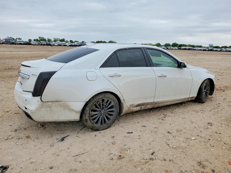 2016 Cadillac Cts VIN 1G6AT5SX7G0109474 COPART salvage auction — FRONT END, Tx - Salvage Vehicle Title, sold $650 on 2026-07-02 (photo 3)