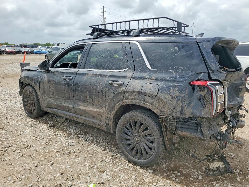 2024 Hyundai Palisade VIN KM8R7DGEXRU682057 COPART salvage auction — FRONT END, Tx - Salvage Vehicle Title, sold $7,000 on 2026-07-30 (photo 2)