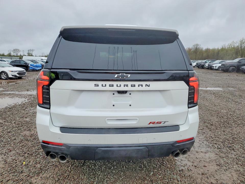 2025 Chevrolet Suburban VIN 1GNS6ERLXSR271347 COPART salvage auction — WATER/FLOOD, NY - MV907A-FLOOD SALVAGE, sold $54,500 on 2026-07-20 (photo 6)