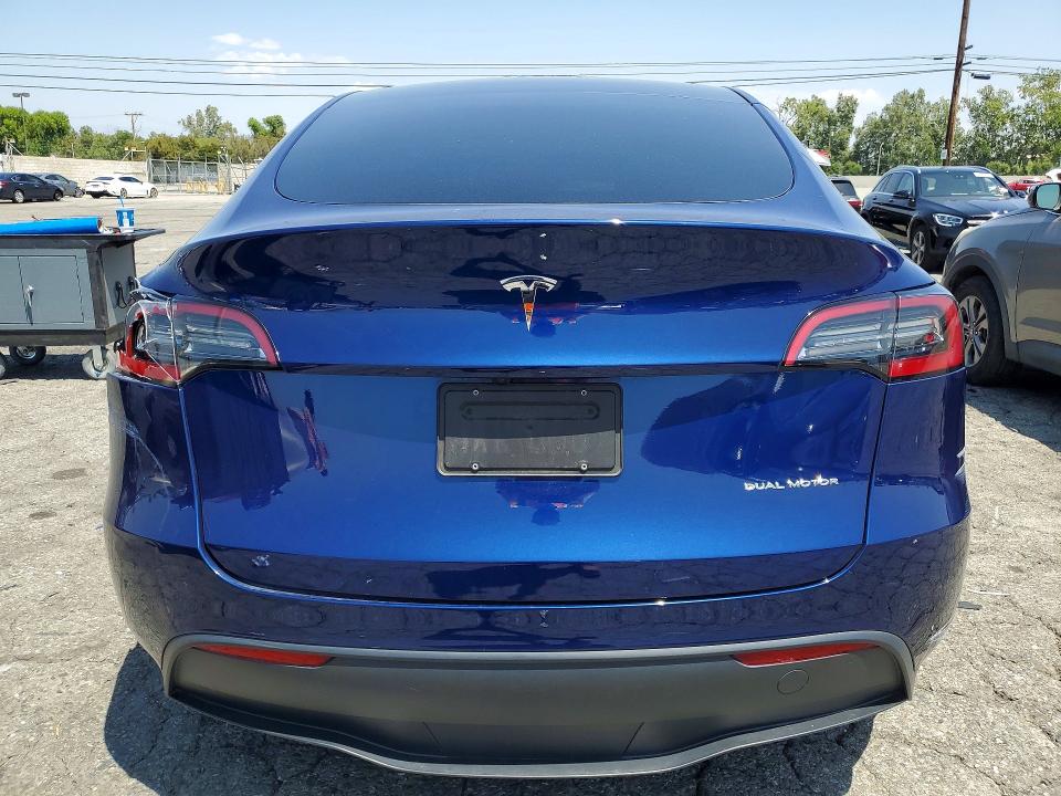 2024 Tesla Model y VIN 7SAYGDEE9RF025927 COPART salvage auction — FRONT END, Pa - Certificate Of Salvage, sold $6,000 on 2026-07-20 (photo 6)