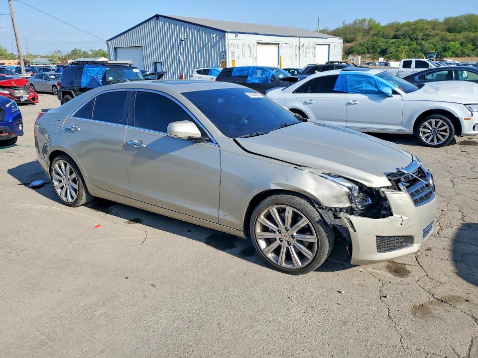 2014 Cadillac Ats VIN 1G6AH5RX4E0102003 COPART salvage auction — FRONT END, Il - Salvage Certificate, sold $575 on 2026-07-03 (photo 4)