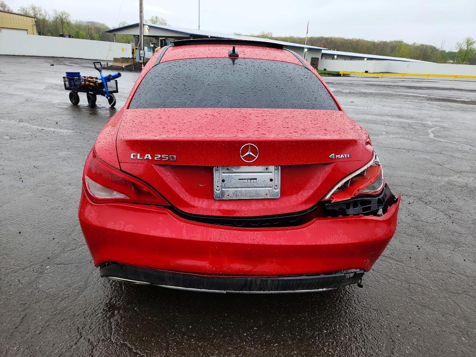 2018 Mercedes-benz Cla-klasse VIN WDDSJ4GB5JN522430 COPART salvage auction — REAR END, NY, sold $3,050 on 2026-07-16 (photo 6)