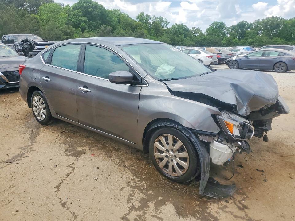 2019 Nissan Sentra VIN 3N1AB7AP4KY211832 COPART salvage auction — FRONT END, Ga - Certificate Of Title, sold $500 on 2026-07-24 (photo 4)