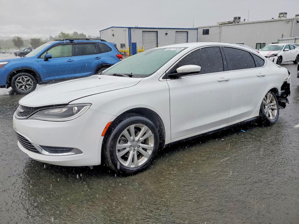 2016 Chrysler 200 VIN 1C3CCCAB9GN170350 COPART salvage auction — REAR END, CA - SALVAGE CERTIFICATE, sold $675 on 2026-07-17 (photo 1)