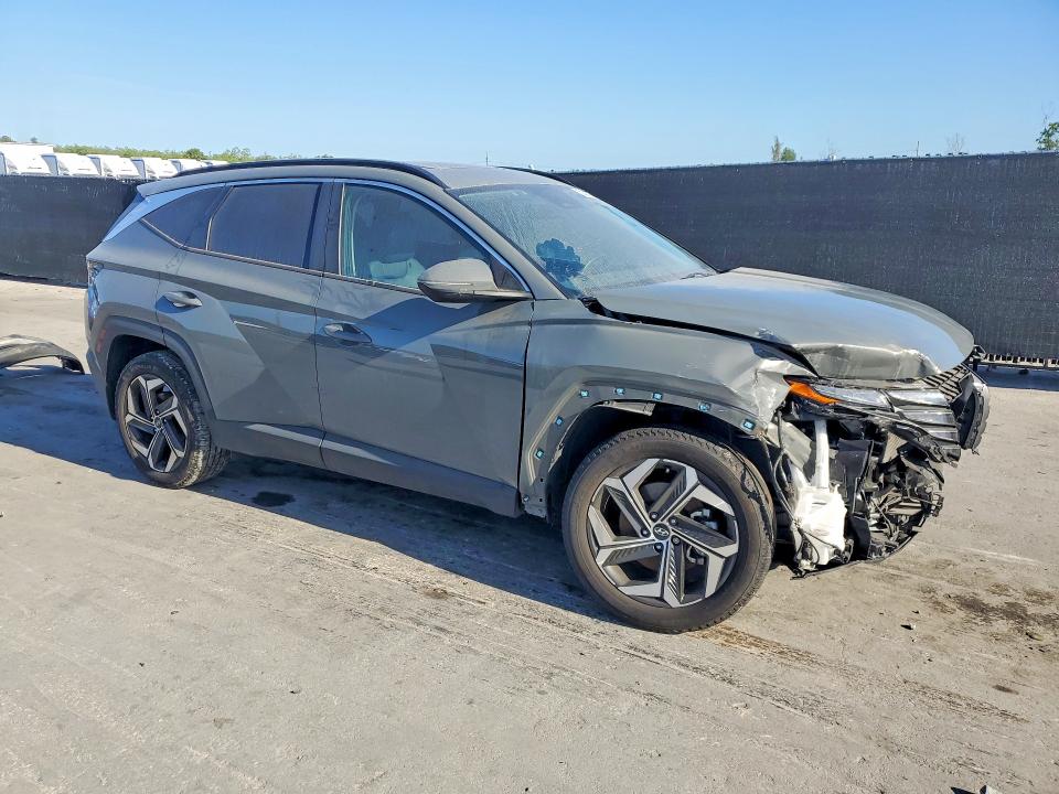 2024 Hyundai Tucson VIN 5NMJFCDE7RH406400 COPART salvage auction — FRONT END, Fl - Certificate Of Destruction, sold $6,000 on 2026-07-30 (photo 4)