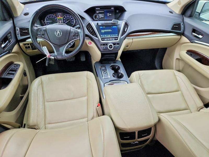 2019 Acura Mdx VIN 5J8YD3H33KL009740 COPART salvage auction — FRONT END, Tx - Salvage Vehicle Title, sold $7,800 on 2026-07-02 (photo 8)
