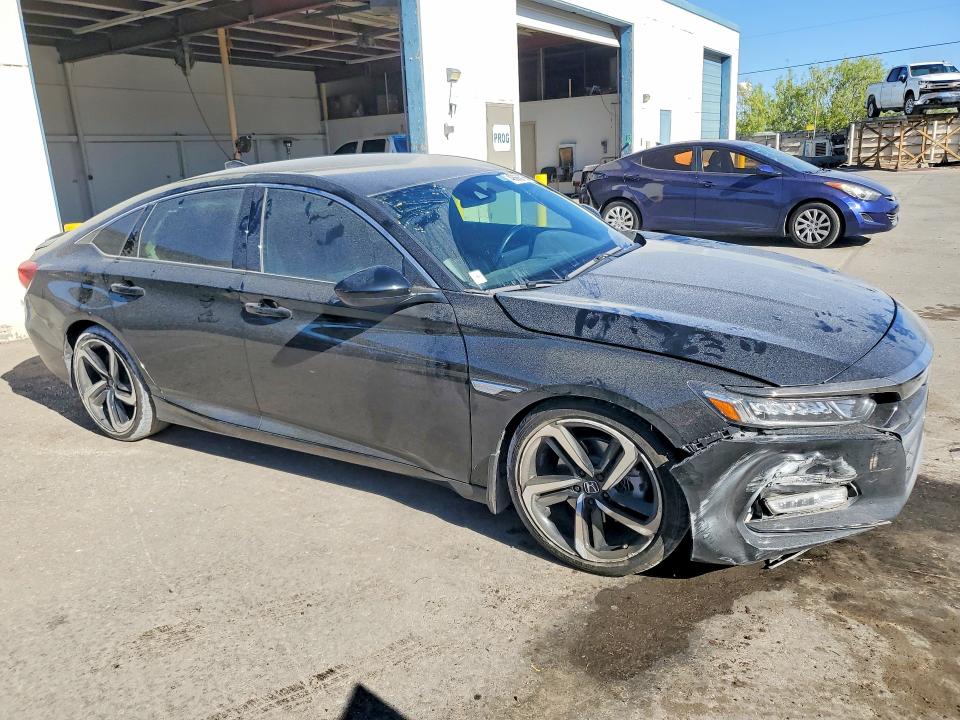 2019 Honda Accord VIN 1HGCV1F34KA070671 COPART salvage auction — FRONT END, Tx - Salvage Vehicle Title, sold $7,600 on 2026-07-31 (photo 4)