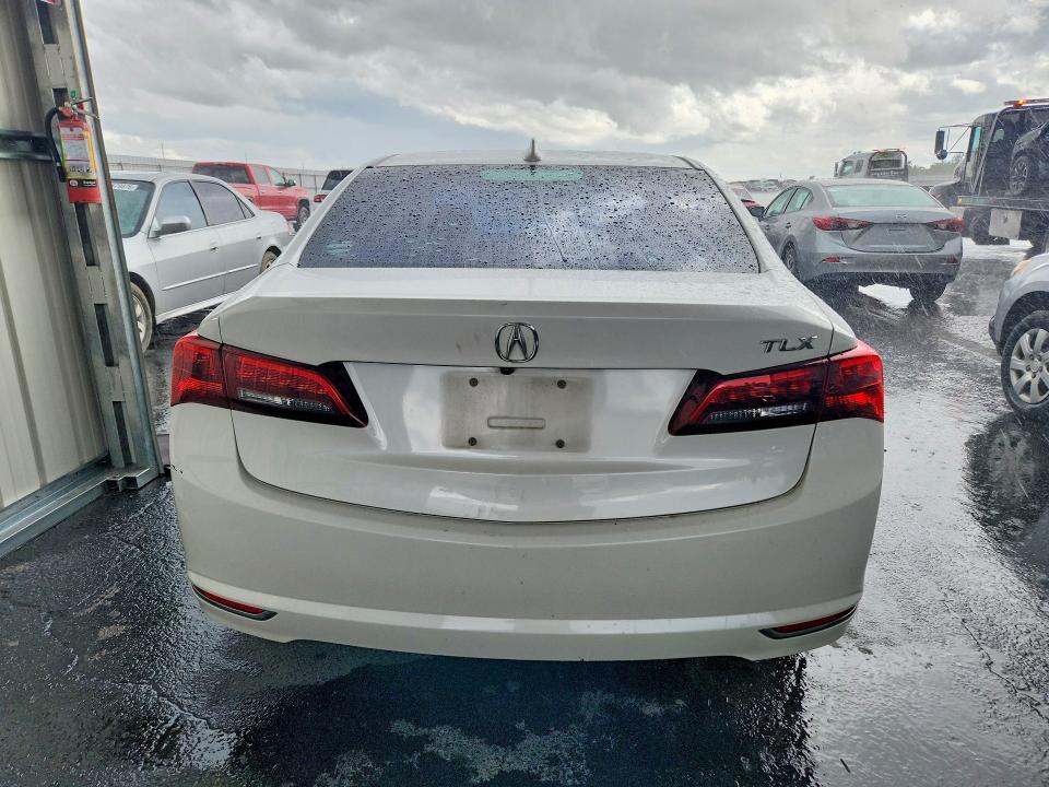 2016 Acura Tlx VIN 19UUB1F34GA015979 COPART salvage auction — FRONT END, Ca - Salvage Certificate, sold $850 on 2026-07-09 (photo 6)
