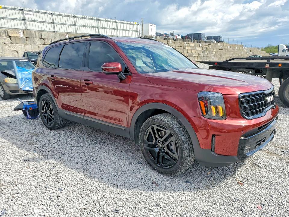 2024 Kia Telluride VIN 5XYP5DGC6RG515227 COPART salvage auction — SIDE, Ky - Cert Of Title-Salvage, sold $16,700 on 2026-07-24 (photo 4)