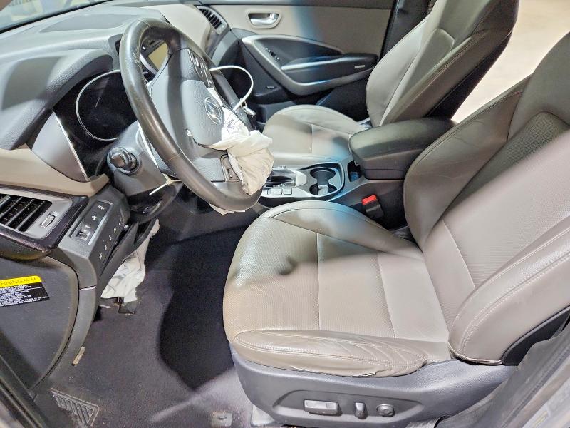 2015 Hyundai Santa fe VIN KM8SRDHF2FU124699 COPART salvage auction — FRONT END, Md - Cert Of Salvage > 75% Damage, sold $725 on 2026-07-24 (photo 7)