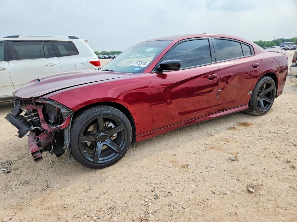 2023 Dodge Charger VIN 2C3CDXCT5PH554631 COPART salvage auction — FRONT END, Tx - Salvage Vehicle Title, sold $4,750 on 2026-07-09 (photo 1)
