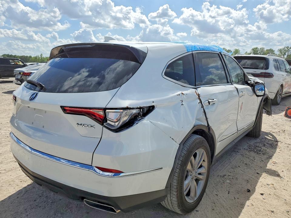 2024 Acura Mdx VIN 5J8YD9H32RL001819 COPART salvage auction — ALL OVER, Tx - Salvage Vehicle Title, sold $9,200 on 2026-07-02 (photo 3)