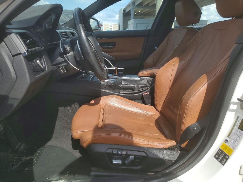 2016 BMW 4er VIN WBA4C9C59GG137151 COPART salvage auction — WATER/FLOOD, Oh - Cert Of Title-Salvage, sold $2,200 on 2026-07-23 (photo 7)