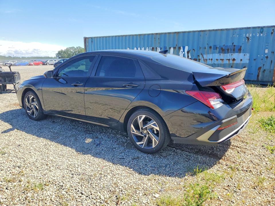 2025 Hyundai Elantra VIN KMHLM4DJ1SU150976 COPART salvage auction — REAR END, Ca - Salvage Certificate, sold $6,700 on 2026-07-04 (photo 2)