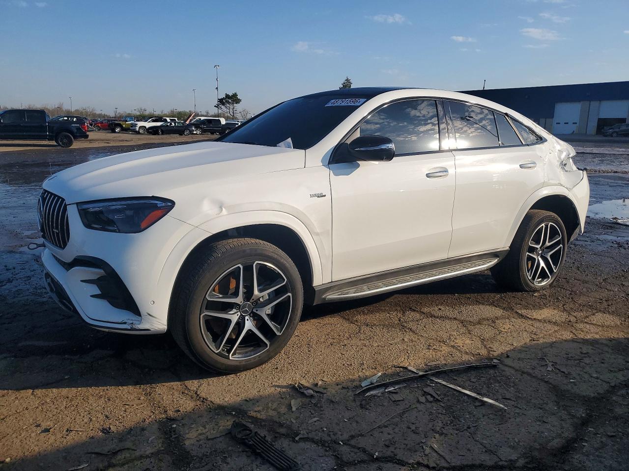 2025 Mercedes-Benz GLE-Class VIN 4JGFD6BB5SB360075 COPART salvage auction — Rear End, MI - CERT OF TITLE-SALVAGE VEHICLE, sold $56,000 on 2026-06-30 (photo 1)