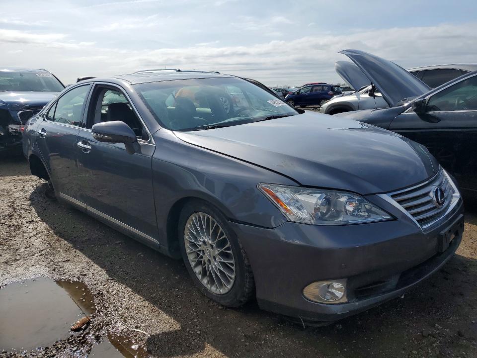 2012 Lexus ES VIN JTHBK1EG9C2476821 COPART salvage auction — FRONT END, Il - Salvage Certificate, sold $550 on 2026-07-21 (photo 4)