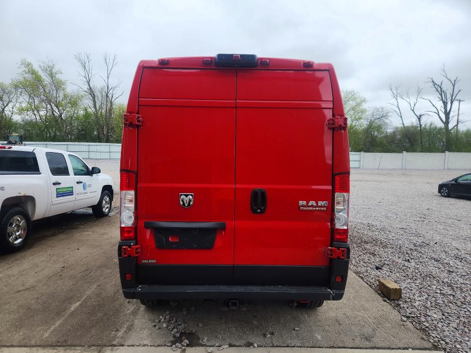 2021 Ram Promaster 2500 VIN 3C6LRVDG9ME585933 COPART salvage auction — ROOF, Wi - Cert Of Title-Salvage Vehicle, sold $7,000 on 2026-07-16 (photo 6)