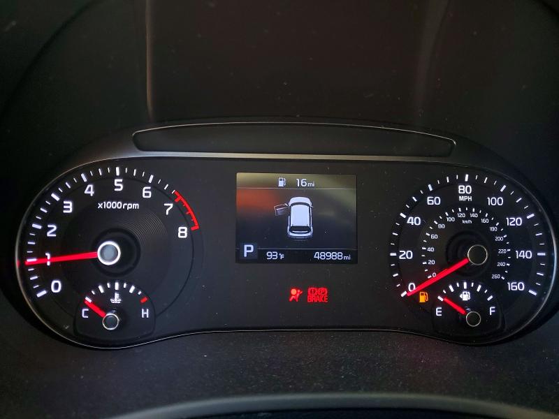 2020 Kia Soul VIN KNDJ23AU8L7117659 COPART salvage auction — FRONT END, Va - Cert Of Title - Salvage, sold $125 on 2026-07-21 (photo 9)