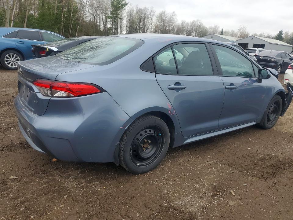 2020 Toyota VIN 5YFBPRBEXLP039481 COPART salvage auction — FRONT END, On - Permit Salvage, sold $5,200 on 2026-07-02 (photo 3)
