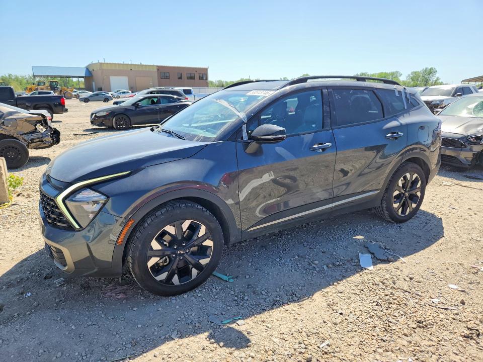 2023 Kia Sportage VIN 5XYK6CAF2PG035039 COPART salvage auction — HAIL, Ks - Cert Of Title-Salvage, sold $9,600 on 2026-07-09 (photo 1)