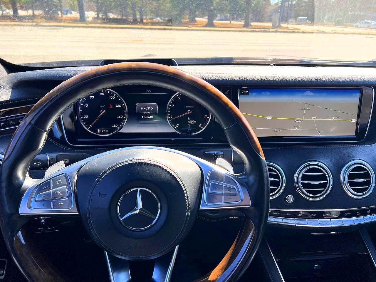 2015 Mercedes-benz S-klasse VIN WDDXJ8FB0FA002164 COPART salvage auction — Minor Dent/Scratches, CT - CERTIFICATE OF TITLE (P), sold $14,900 on 2026-05-08 (photo 7)