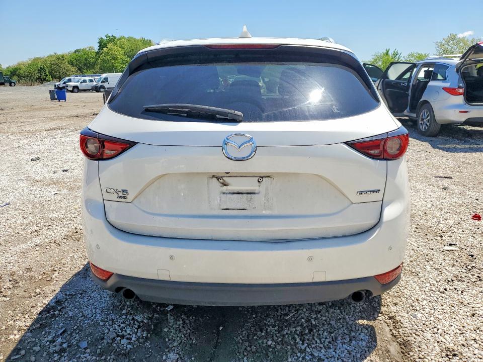 2021 Mazda Cx-5 VIN JM3KFBEY4M0336037 COPART salvage auction — FRONT END, Md - Cert Of Salvage > 75% Damage, sold $3,700 on 2026-07-28 (photo 6)