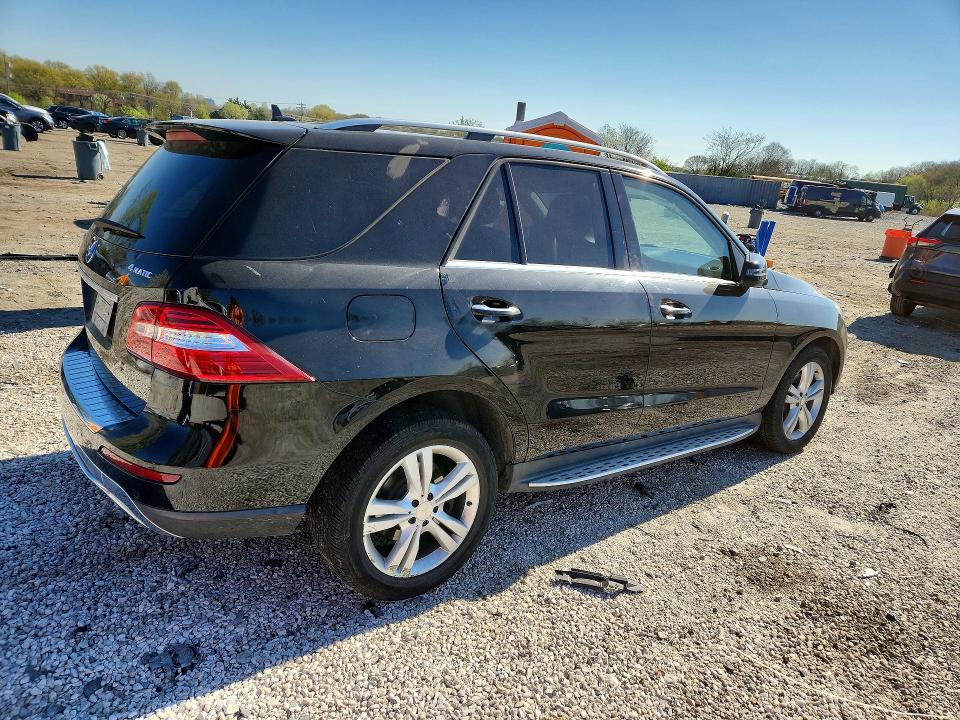2014 Mercedes-benz M-klasse VIN 4JGDA5HB4EA360130 COPART salvage auction — FRONT END, Md - Cert Of Salvage > 75% Damage, sold $4,000 on 2026-07-02 (photo 3)