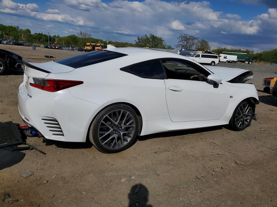 2015 Lexus Rc VIN JTHHE5BC9F5003711 COPART salvage auction — FRONT END, Md - Cert Of Salvage > 75% Damage, sold $600 on 2026-07-23 (photo 3)