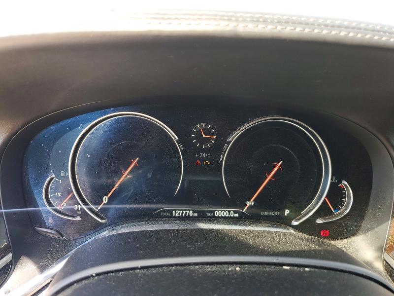 2018 BMW 7er VIN WBA7B0C55JG527229 COPART salvage auction — MECHANICAL, Ga - Certificate Of Title, sold $9,900 on 2026-07-29 (photo 9)