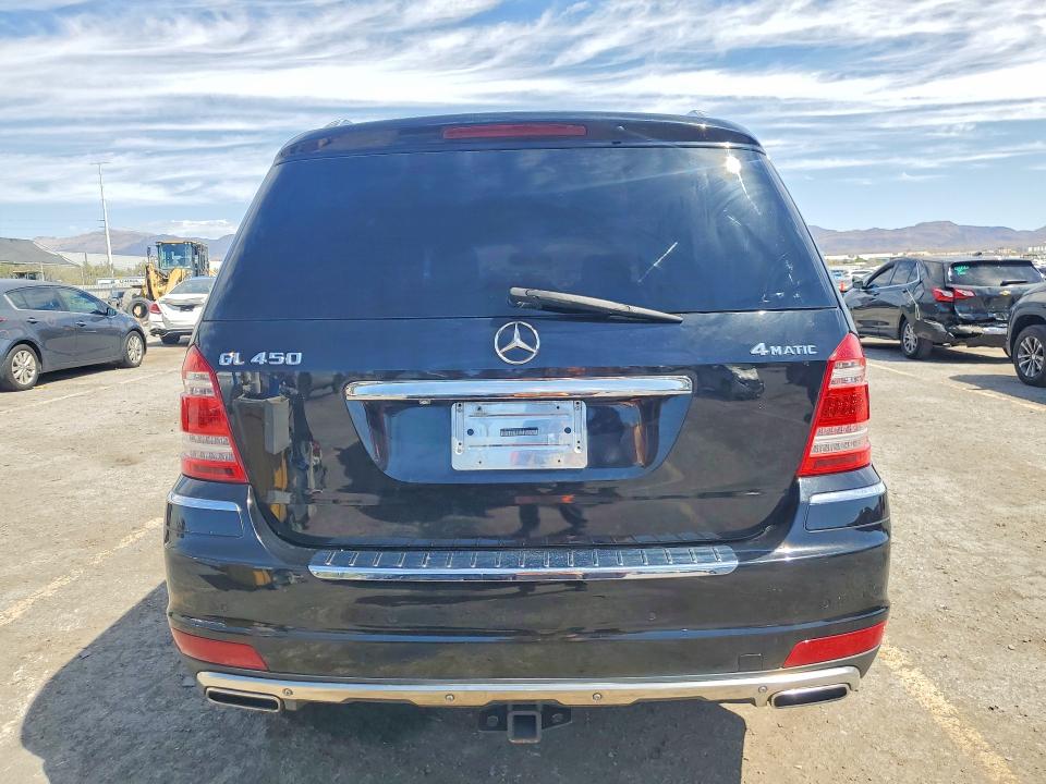 2011 Mercedes-benz Gl-klasse VIN 4JGBF7BE5BA680172 COPART salvage auction — REAR END, Nv - Salvage Title, sold $450 on 2026-07-09 (photo 6)
