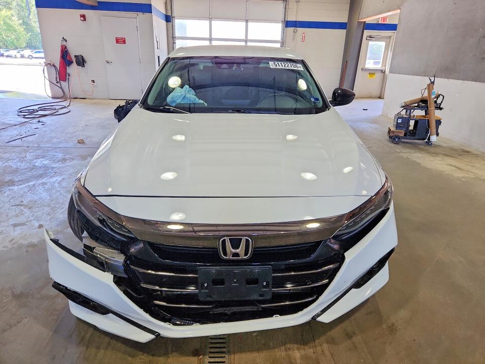 2021 Honda Accord VIN 1HGCV1F48MA030668 COPART salvage auction — FRONT END, Va - Cert Of Title - Salvage, sold $5,600 on 2026-07-02 (photo 5)