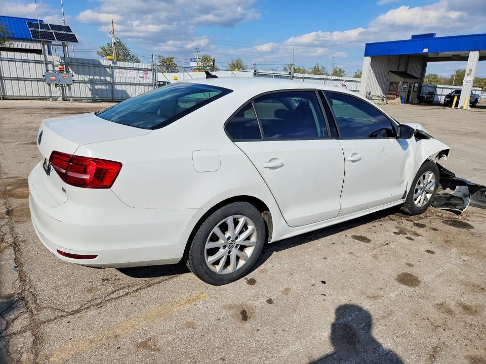 2015 Volkswagen Jetta VIN 3VWD17AJ4FM413878 COPART salvage auction — FRONT END, In - Certificate Of Title, sold $875 on 2026-07-03 (photo 3)