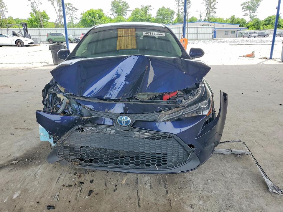 2020 Toyota Corolla VIN JTDEBRBE8LJ017012 COPART salvage auction — ROLLOVER, Tn - Salvage Certificate, sold $3,100 on 2026-07-09 (photo 5)