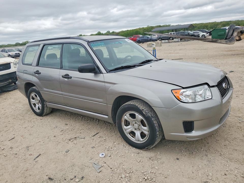 2007 Subaru Forester VIN JF1SG63617H742948 COPART salvage auction — FRONT END, Mo - Salvage Certificate Of Title, sold $875 on 2026-07-02 (photo 4)