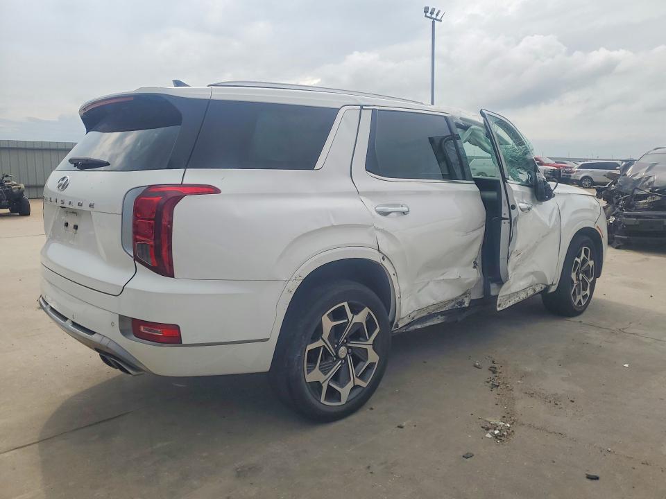 2022 Hyundai Palisade VIN KM8R74HE6NU369242 COPART salvage auction — SIDE, Tx - Salvage Vehicle Title, sold $6,400 on 2026-07-02 (photo 3)